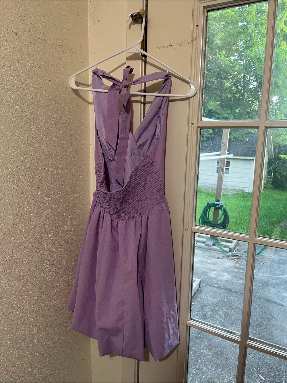 Lavender Tie-Back Sundress